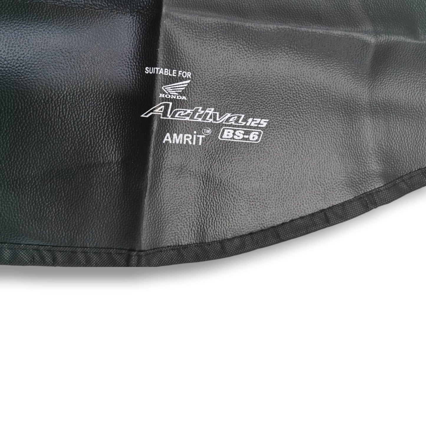 AMRIT PREMIUM SEATCOVER ACTIVA 125 BS6 BLACK BIJJAN ACCESSORIES