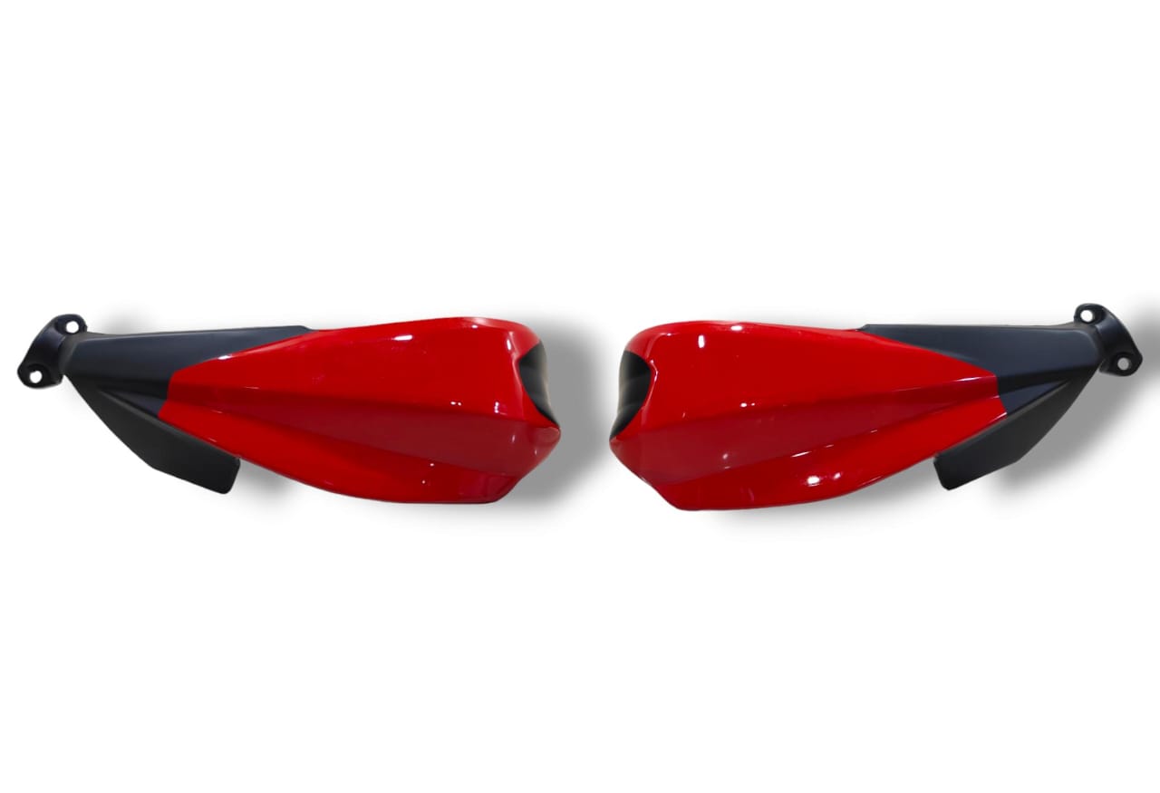 Premium Universal Hand Guard (Handle Cover) for All Bikes/Motorcycle (Specially for KTM Bike) RED BIJJAN Accessories