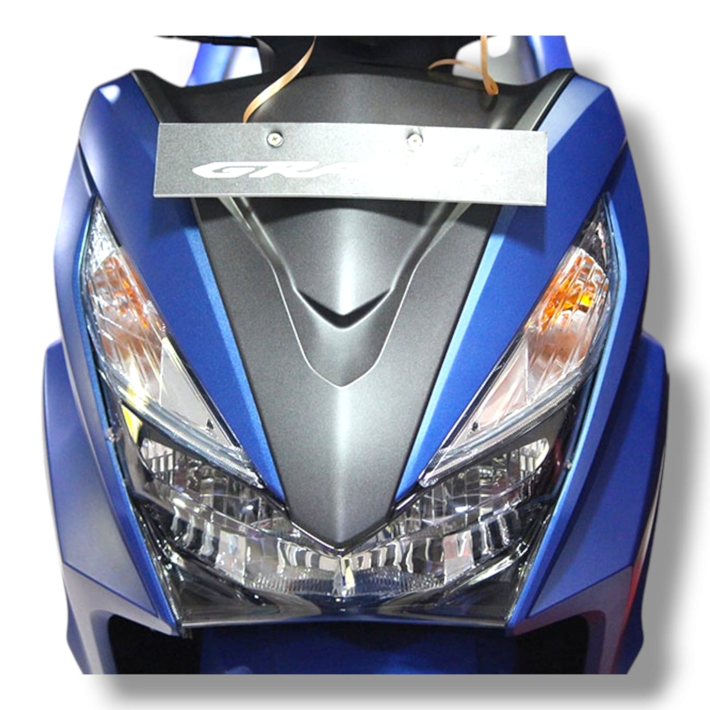 FRONT NOSE GRAZIA 125CC MAT MARVEL BLUE METALLIC BIJJAN ACCESSORIES