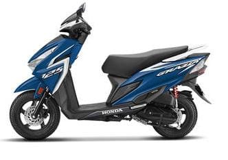 FRONT MUDGUARD FOR GRAZIA 125CC MAT MARVEL BLUE METALLIC BIJJAN ACCESSORIES