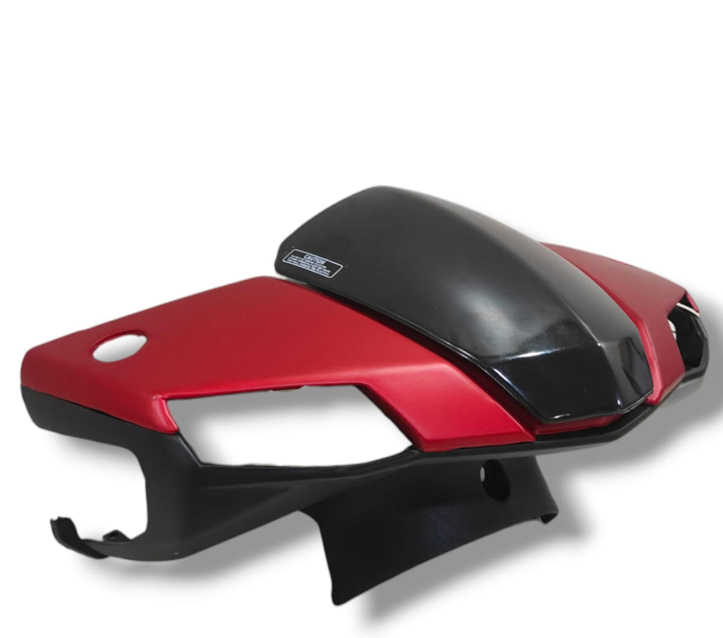 HEADLIGHT VISOR FOR NTORQ 125 MATTE RED BIJJAN ACCESSORIES