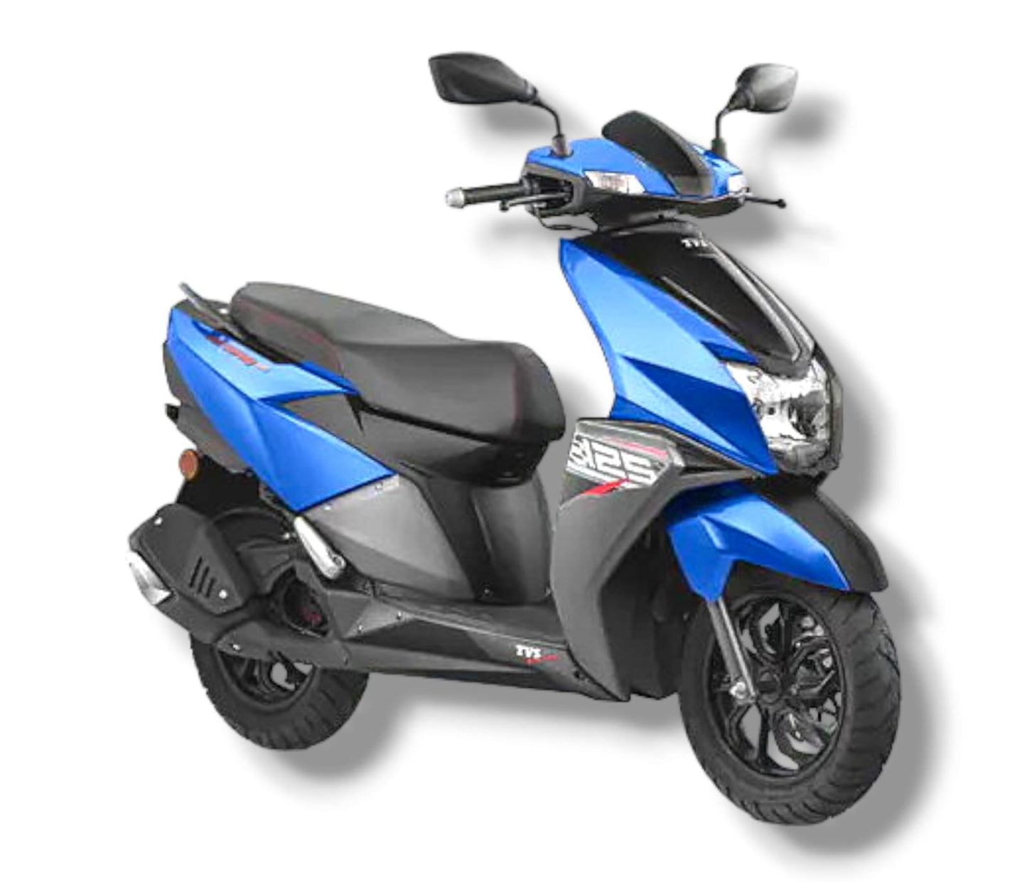 FRONT MUDGUARD FOR NTORQ 125 METALLIC BLUE BIJJAN ACCESSORIES