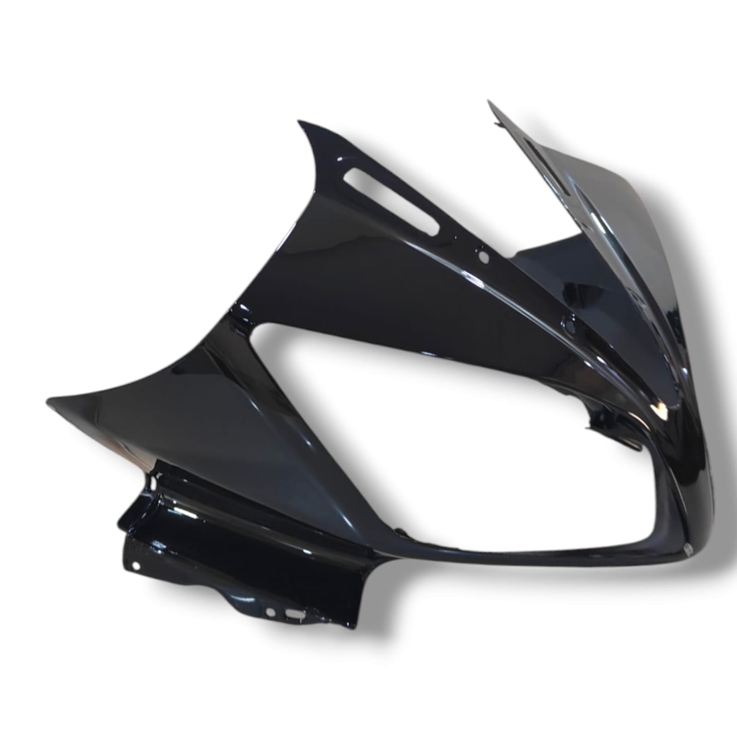 HEADLIGHT VISOR FOR YAMAHA YZF R15 {2011 MODEL} BLACK METALLIC BIJJAN ACCESSORIES