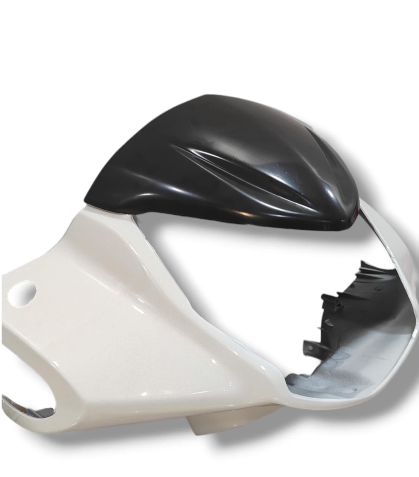 Headlight Visor For Maestro Edge 110 Pearl Fadeless White Bijjan Accessories