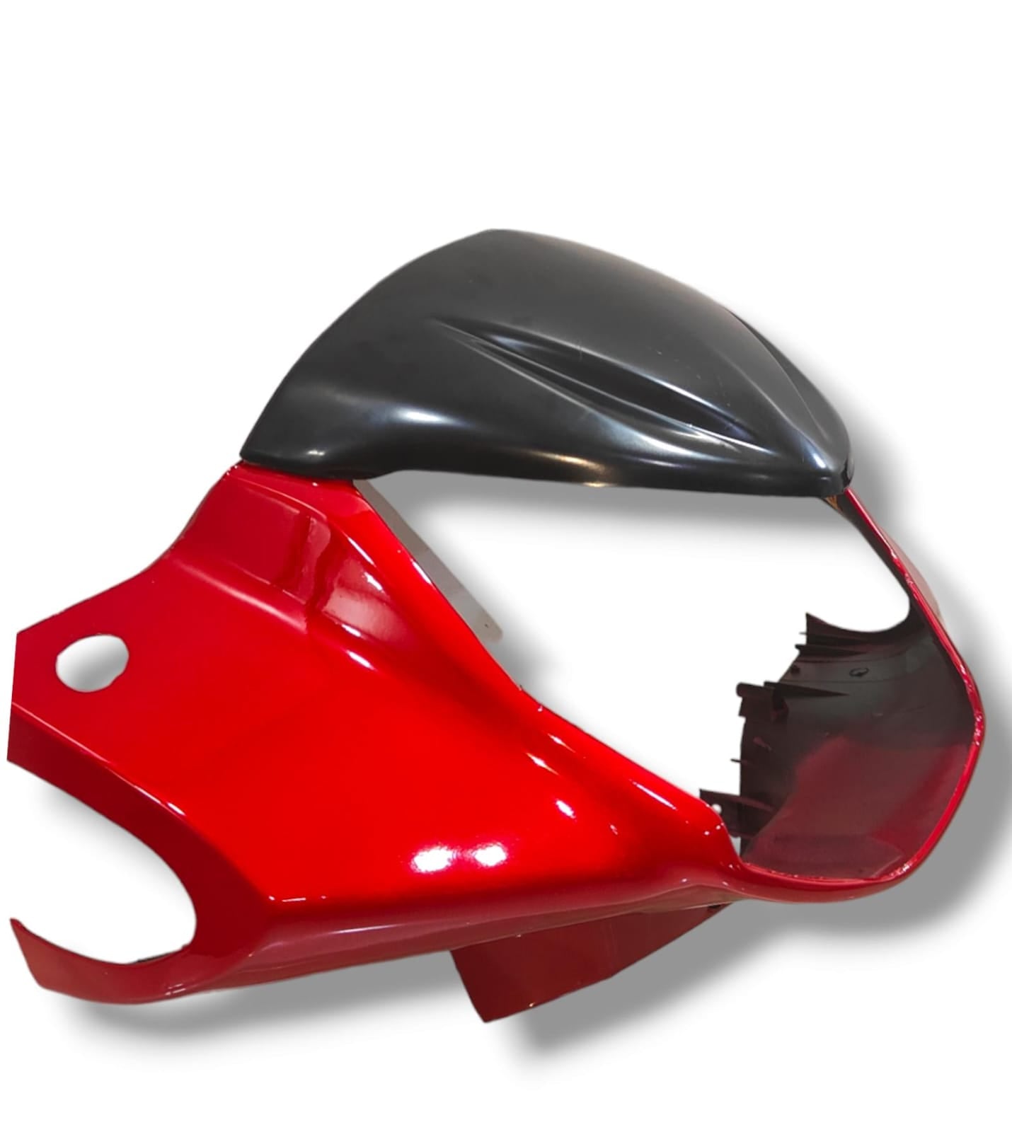 Headlight Visor For Maestro Edge 110 Blazing Red Bijjan Accessories