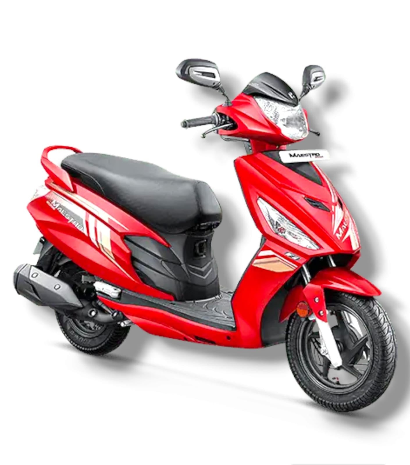 Headlight Visor For Maestro Edge 110 Blazing Red Bijjan Accessories