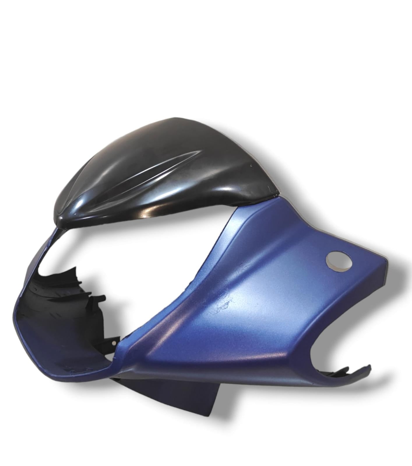 Headlight Visor For Maestro Edge 110 Matte Blue Bijjan Accessories