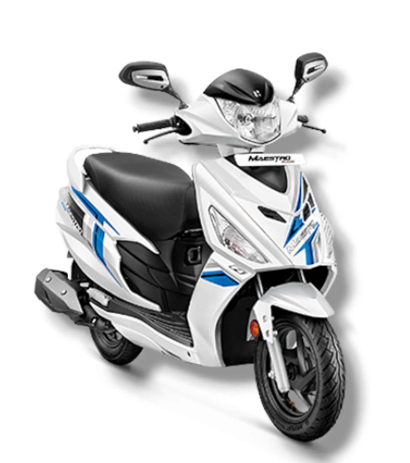 Headlight Visor For Maestro Edge 110 Pearl Fadeless White Bijjan Accessories