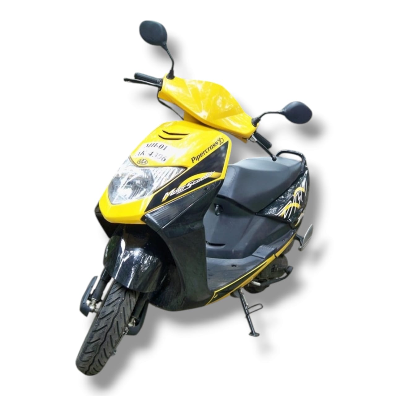 SIDE PANEL FOR DIO 110CC BS3 DAZZLE YELLOW METALLIC BIJJAN ACCESSORIES