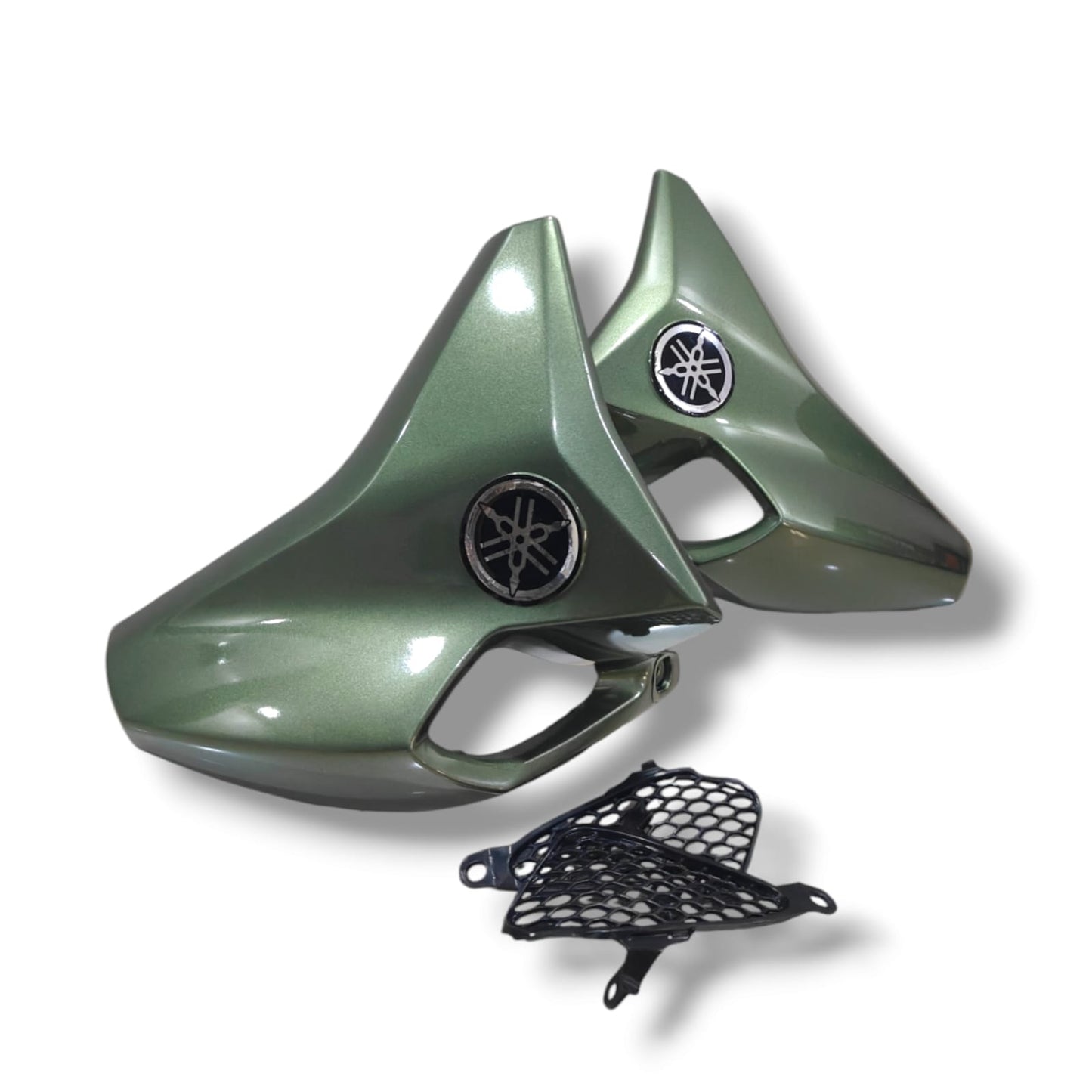 TPFC FOR YAMAHA FZ V2 MATTE GREEN BIJJAN ACCESSORIES