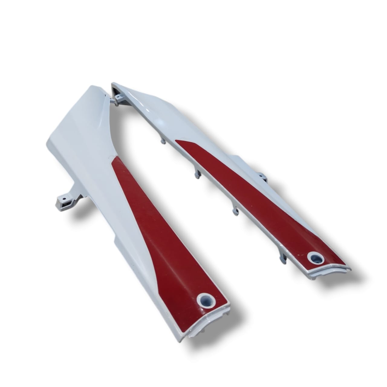 TRIM FOR DIO 110CC BS3 WHITE RED/STK BIJJAN ACCESSORIES