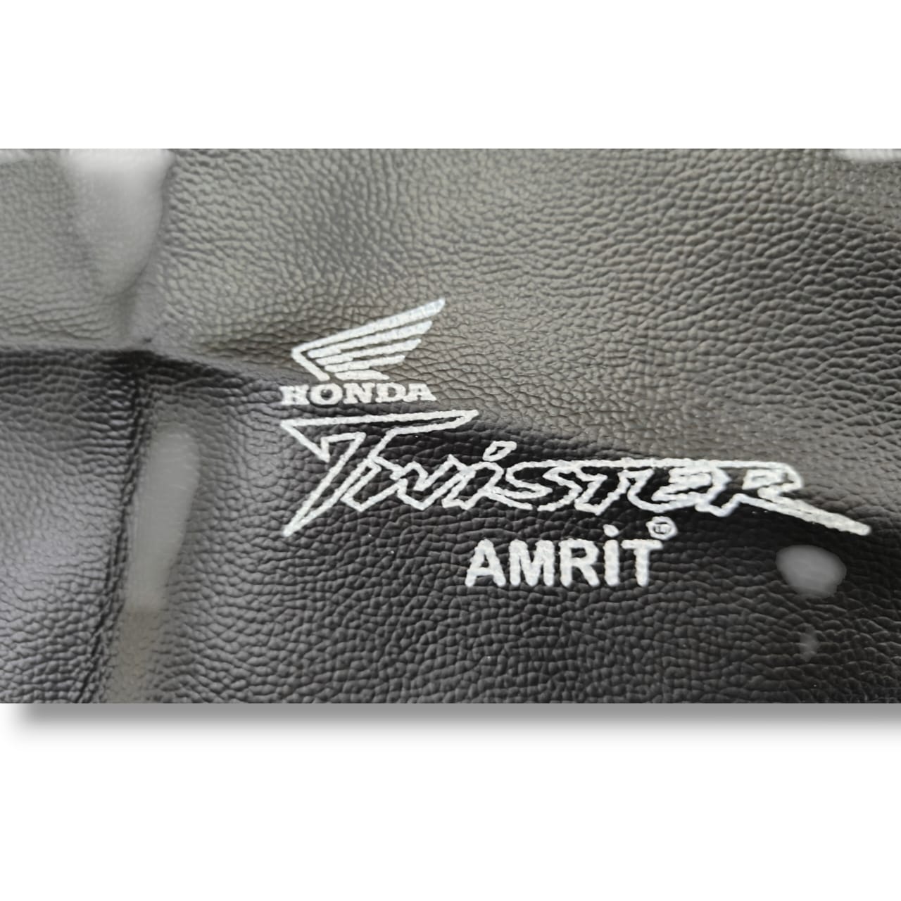 AMRIT PREMIUM SEATCOVER FOR CB TWISTER BLACK BIJJAN ACCESSORIES