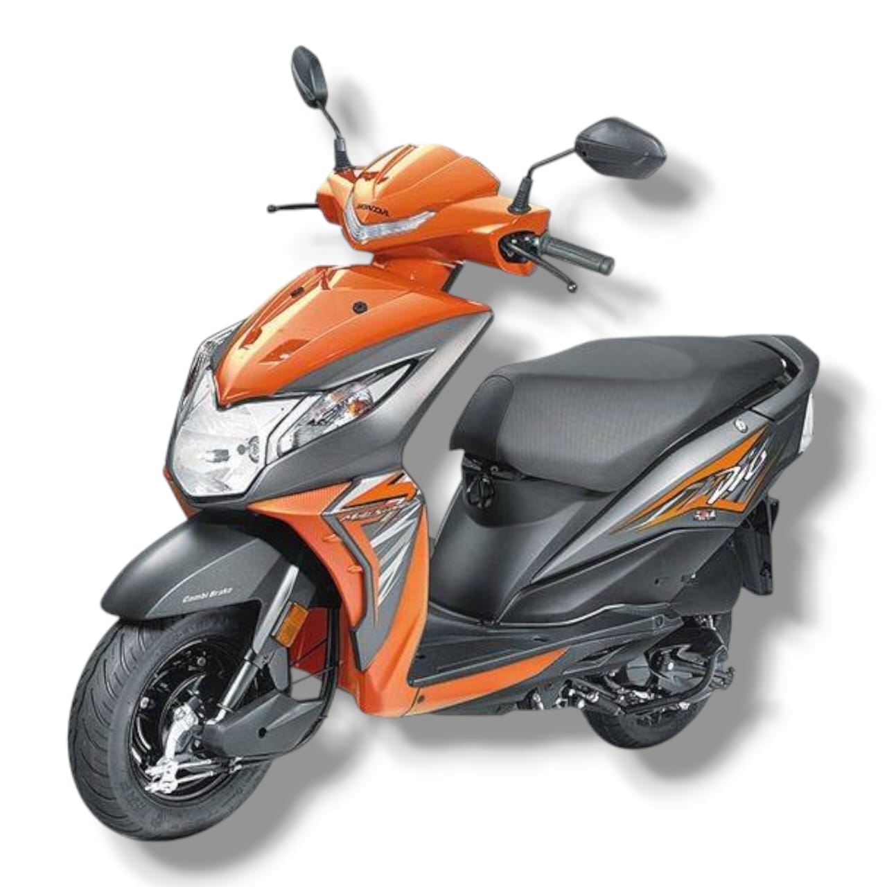 CENTRE FIT FOR DIO 110cc BS4 VIBRENT ORANGE BIJJAN ACCESSORIES