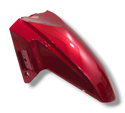 FRONT MUDGUARD FOR GRAZIA 125CC PEARL SPARTUN RED BIJJAN ACCESSORIES