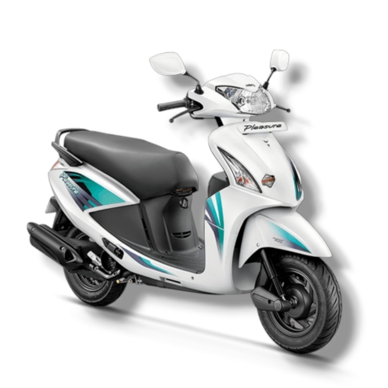 FRONT MUDGUARD FOR PLEASURE NEW MODEL PEARL WHITE BIJJAN ACCESSORIES