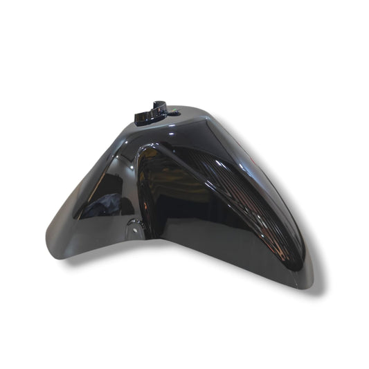 FRONT MUDGUARD FOR PLEASURE OLD MODEL BOLD BLACK BIJJAN ACCESSORIES