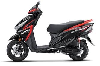 FRONT MUDGUARD FOR GRAZIA 125CC PEARL NIGHT STAR BLACK BIJJAN ACCESSORIES