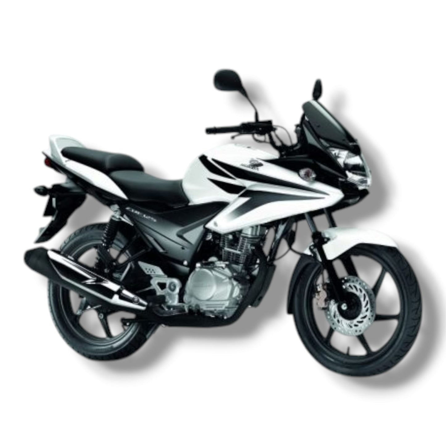 FRONT MUDGUARD FOR HONDA CBF STUNNER WHITE BIJJAN ACCESSORIES