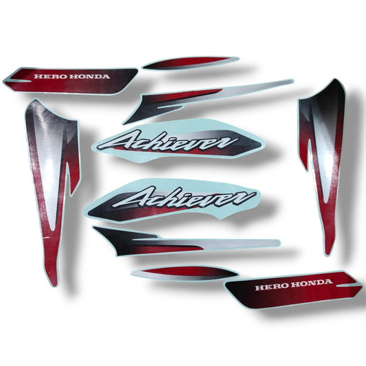 FULL BODY STICKER SET FOR HONDA ACHIEVER {SET OF 15} BIJJAN ACCESSORIES