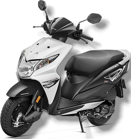 FULL BODY SET FOR DIO 110CC BS3 WHITE & BLACK {SET OF 6} BIJJAN ACCESSORIES