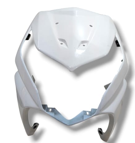 FULL BODY SET FOR DIO 110CC BS3 WHITE & BLACK {SET OF 6} BIJJAN ACCESSORIES