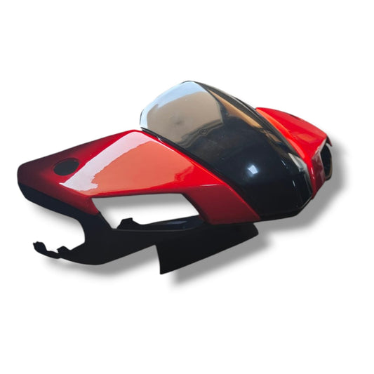 HEADLIGHT VISOR FOR NTORQ 125 RED BIJJAN ACCESSORIES