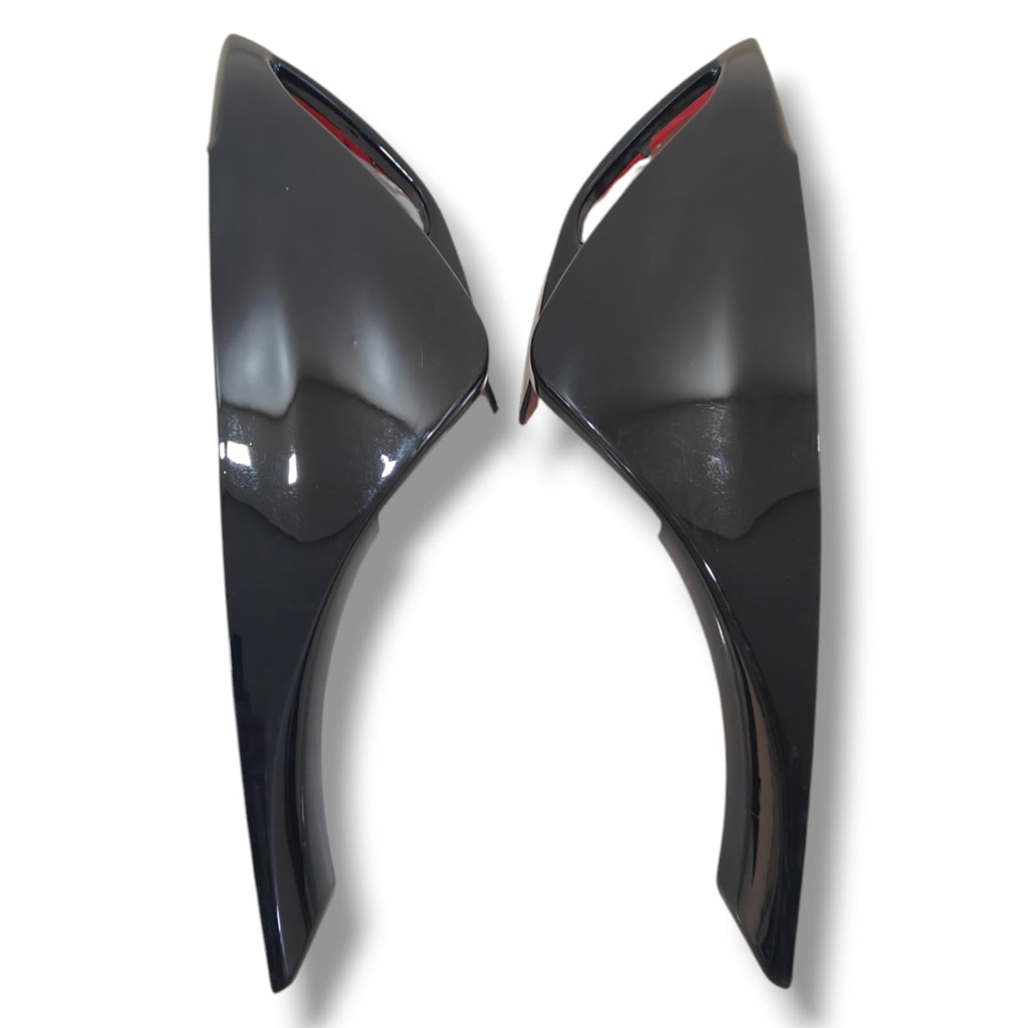 HEADLIGHT VISOR FOR YAMAHA YZF R15 V3 BLACK METALLIC BIJJAN ACCESSORIES
