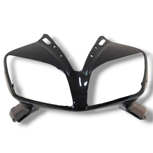 HEADLIGHT VISOR FOR YAMAHA YZF R15 {2011 MODEL} BLACK METALLIC BIJJAN ACCESSORIES
