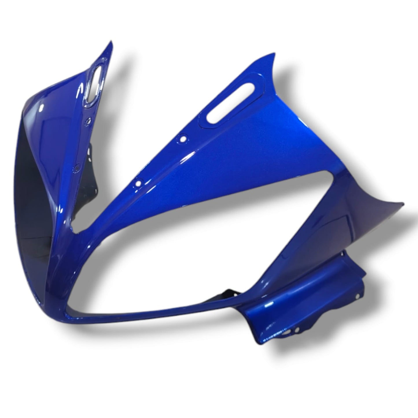 HEADLIGHT VISOR FOR YAMAHA YZF R15 {2011 MODEL} RACING BLUE BIJJAN ACCESSORIES