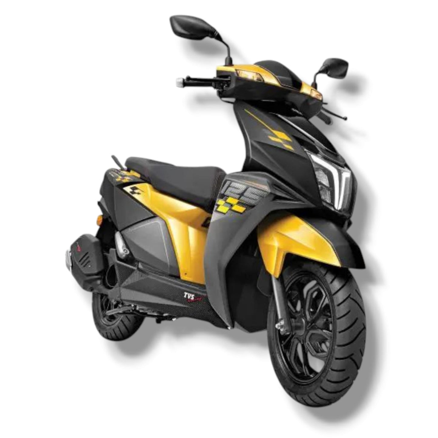 HEADLIGHT VISOR FOR NTORQ 125 YELLOW BIJJAN ACCESSORIES