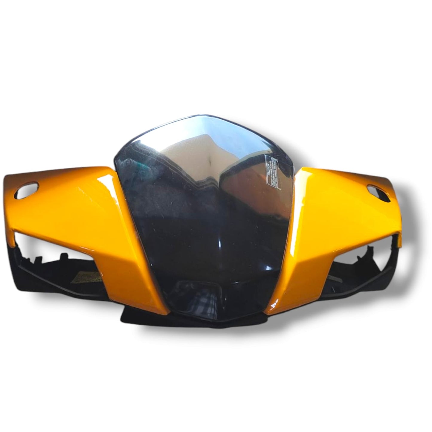 HEADLIGHT VISOR FOR NTORQ 125 YELLOW BIJJAN ACCESSORIES