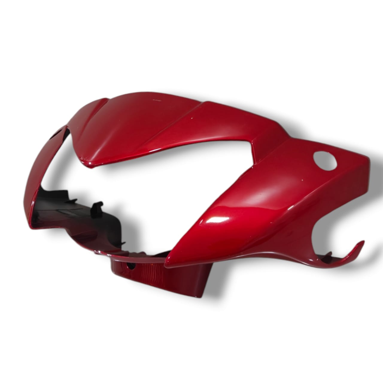 Headlight Visor For Pleasure New Model Fiery Red Bijjan Accessories