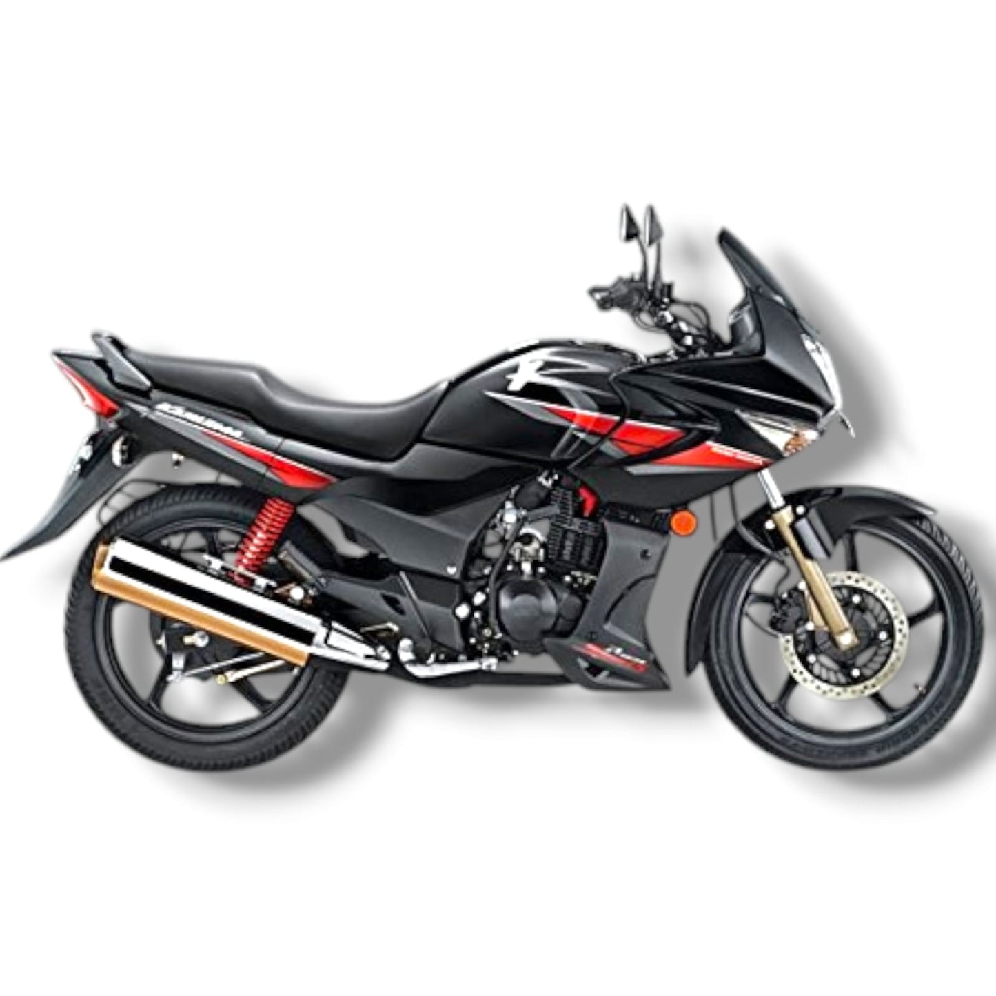 Headlight Visor For Karizma R {2003-2008} Black Bijjan Accessories