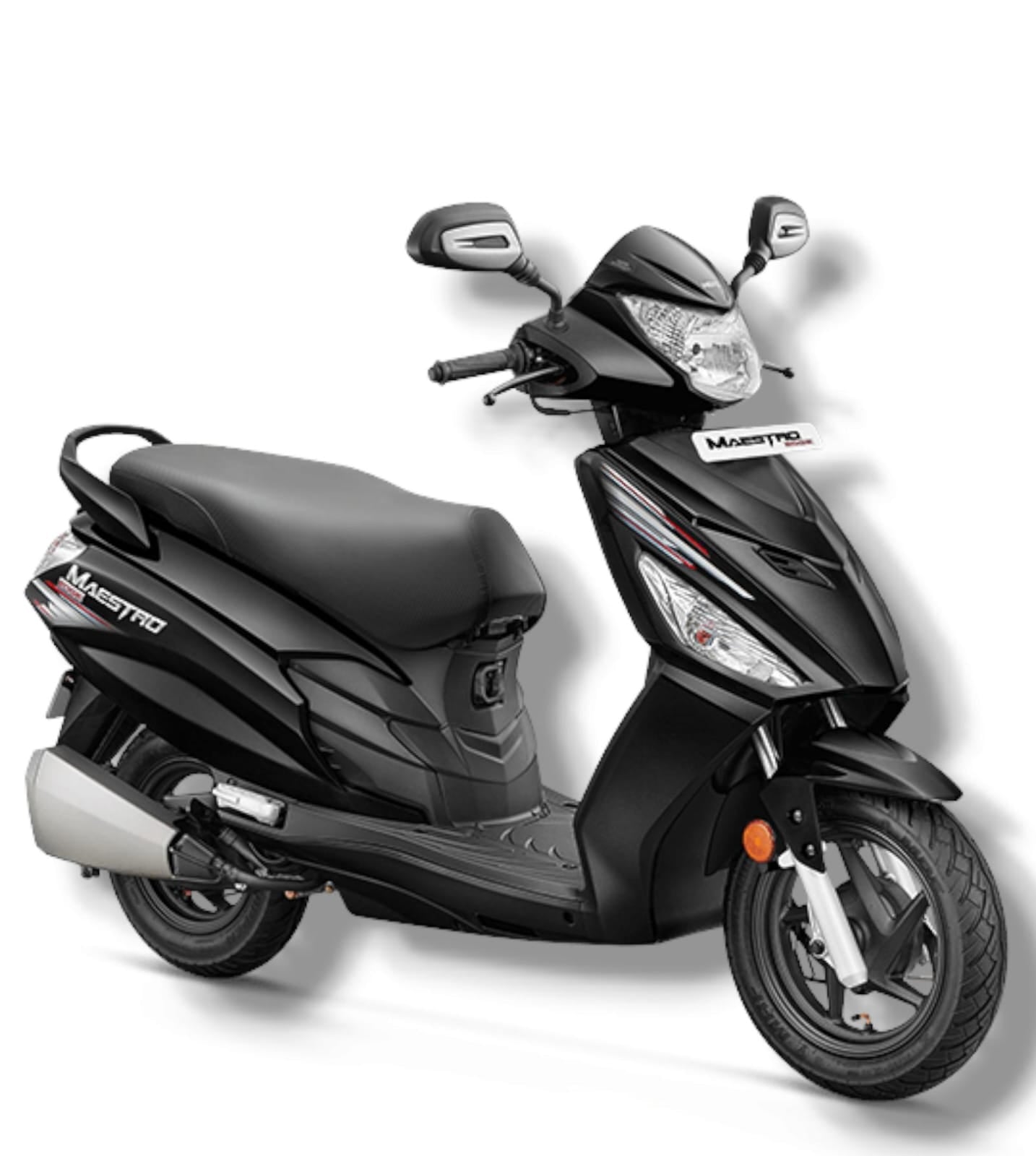 Headlight Visor For Maestro Edge 110 Panther Black Bijjan Accessories