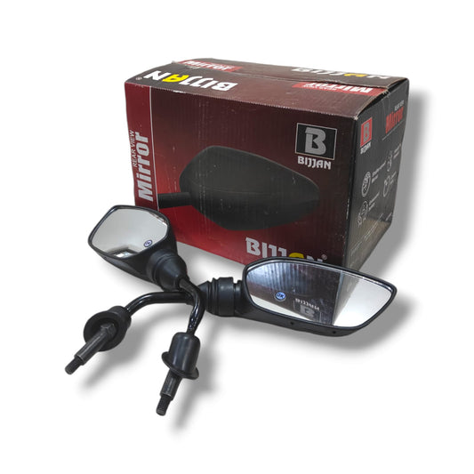 Rear View Side Mirrors For Ntorq Black Bijjan Accessories