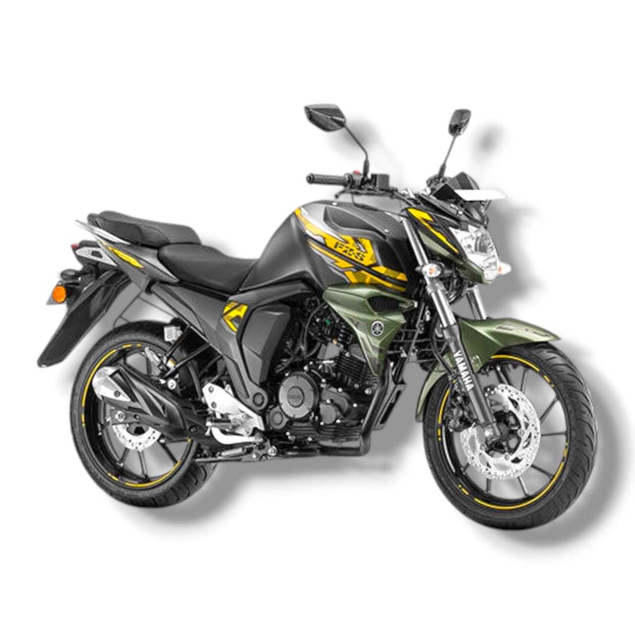 TPFC FOR YAMAHA FZ V2 MATTE GREEN BIJJAN ACCESSORIES