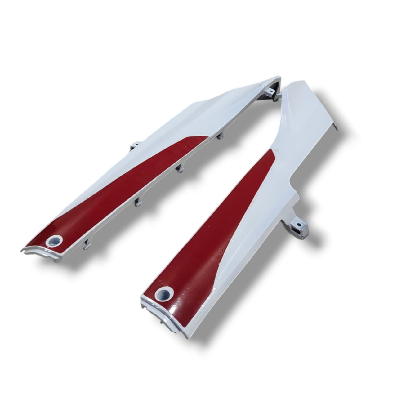 TRIM FOR DIO 110CC BS3 WHITE RED/STK BIJJAN ACCESSORIES