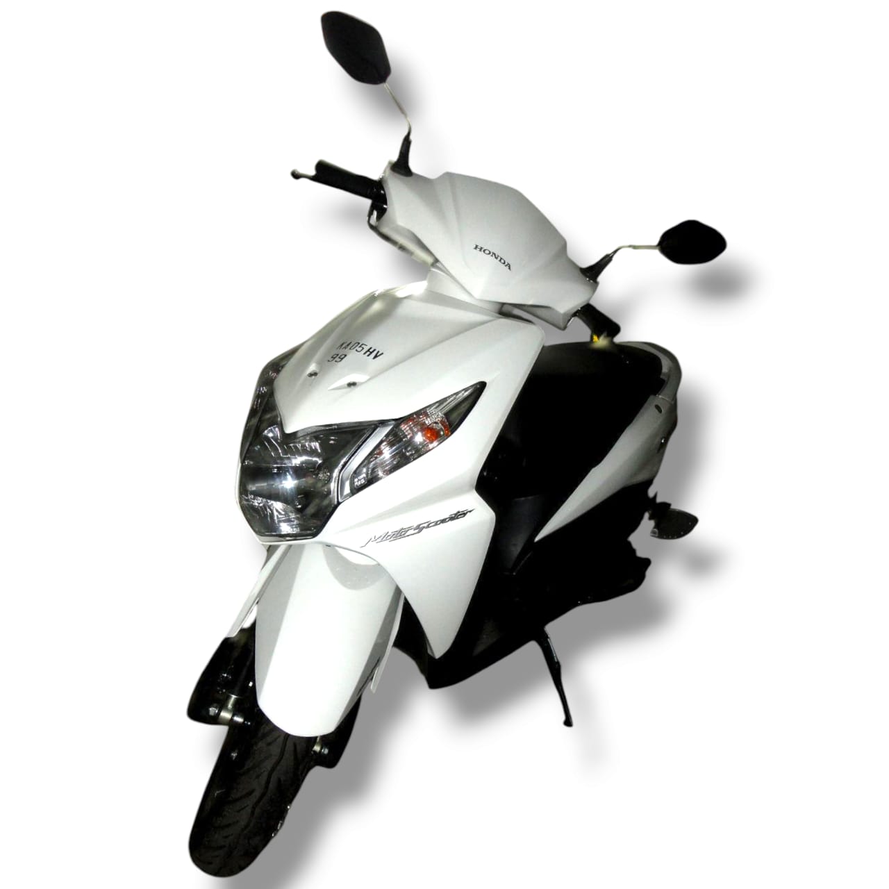 TRIM FOR DIO 110CC BS3 WHITE RED/STK BIJJAN ACCESSORIES